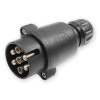 201050 Вилка 7 контактів, 7P/12V, IP 44, ISO 1724 - Type N, ERICH JAEGER 201050 Вилка 7 контактів, 7P/12V, IP 44, ISO 1724 - Type N, ERICH JAEGER